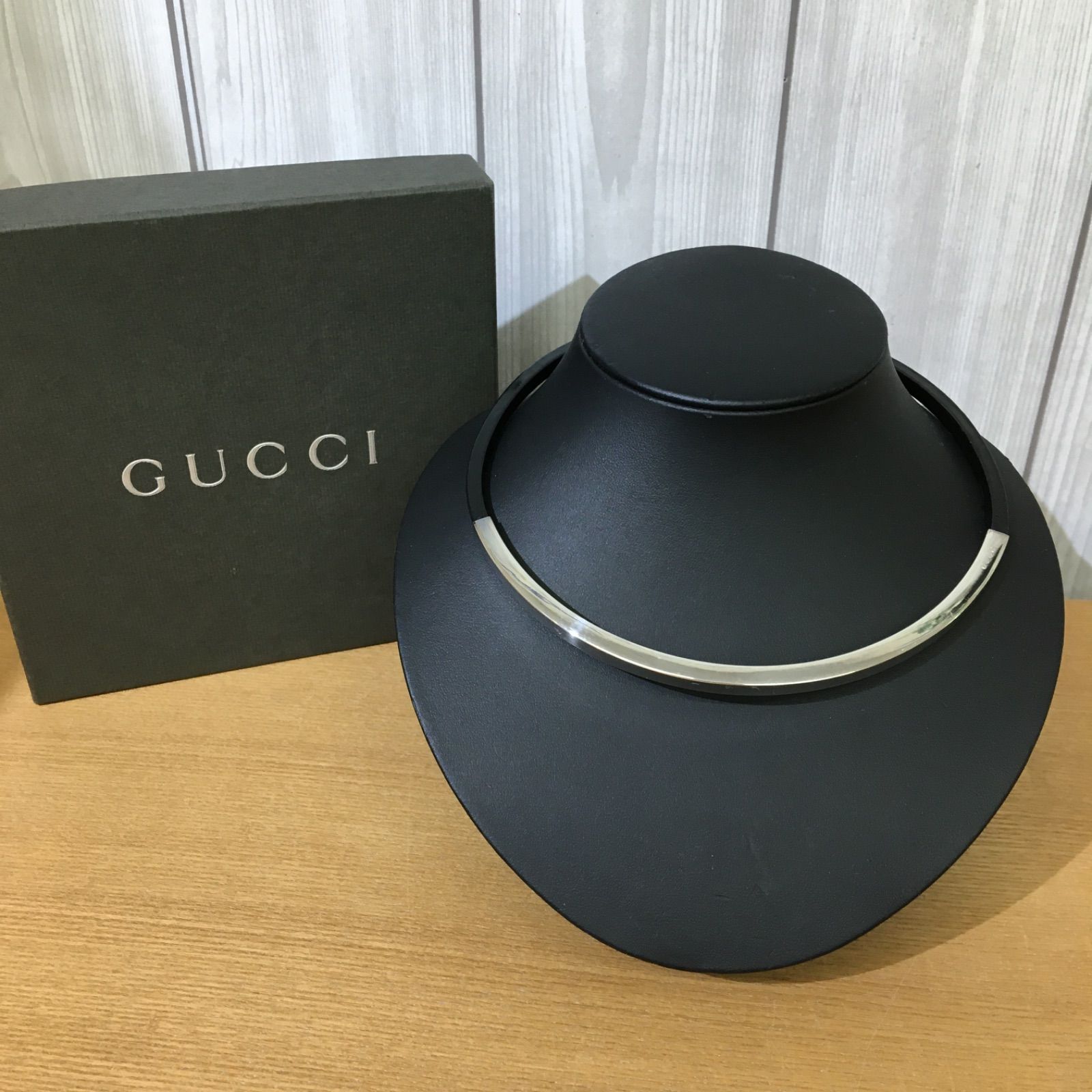 36 A 006 GUCCI グッチ ネックレス チョーカー 925 シルバー
