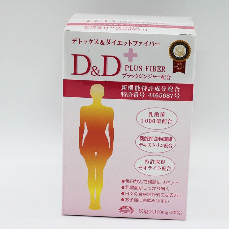 エコロ・インターナショナル D&D PLUS FIBER ブラックジンジャー配合