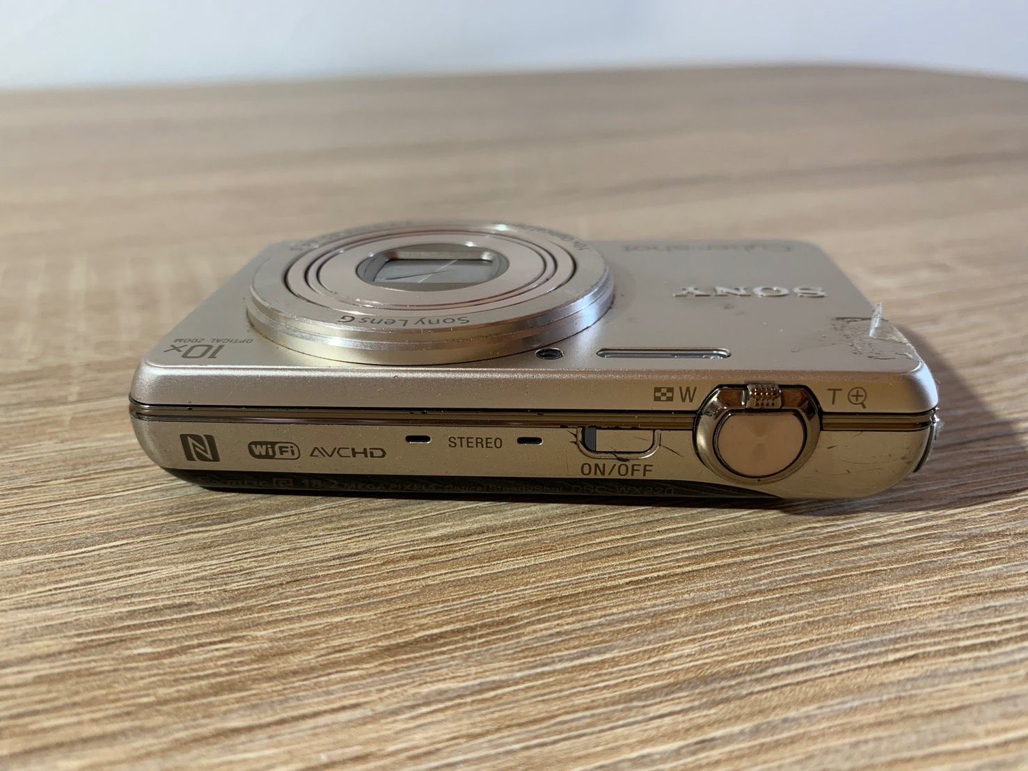 6798 Sony Cyber-shot DSC-WX220 ゴールド デジカメ 動作確認済み