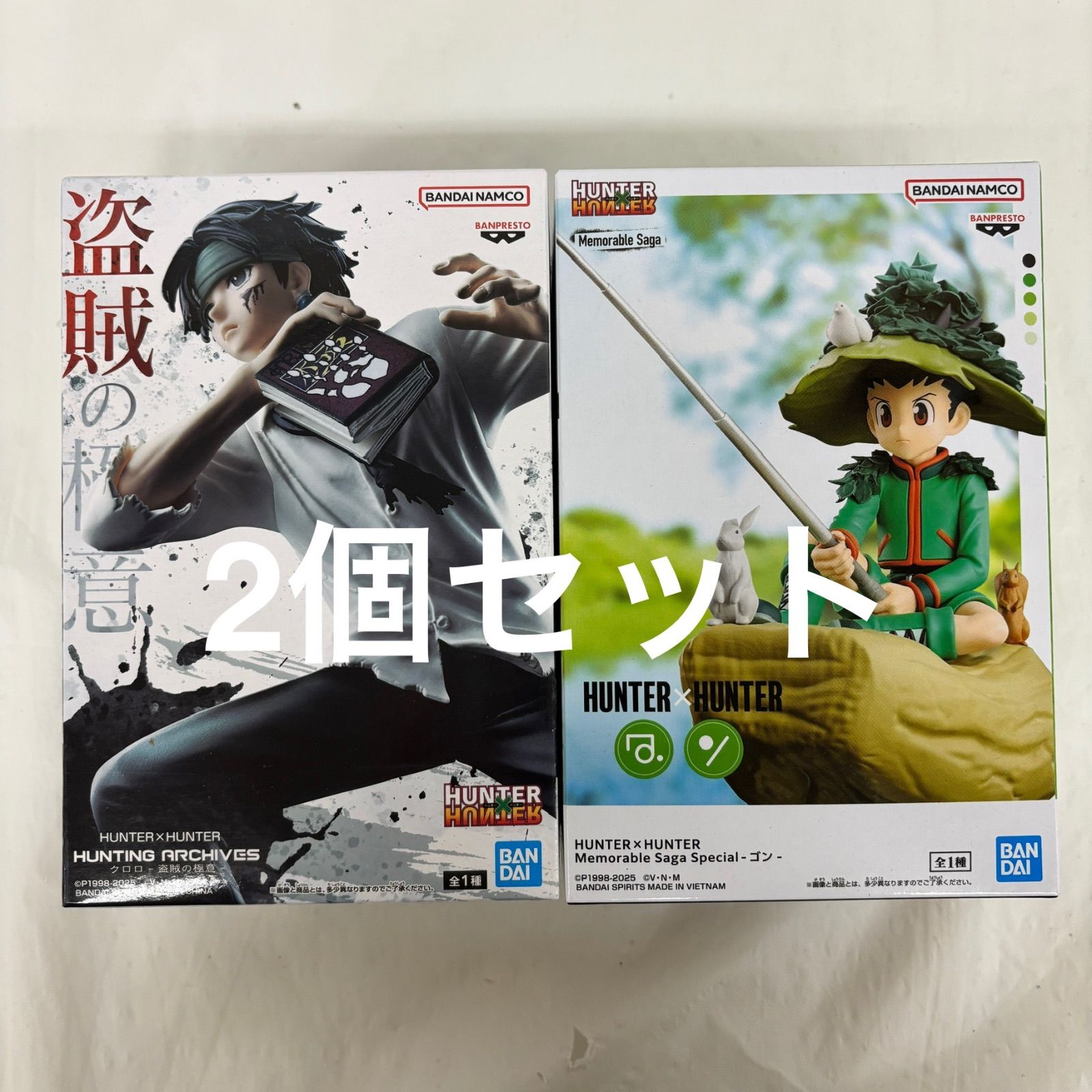 未開封 HUNTER×HUNTER フィギュア 2個セット LFQ163 f101 - メルカリ
