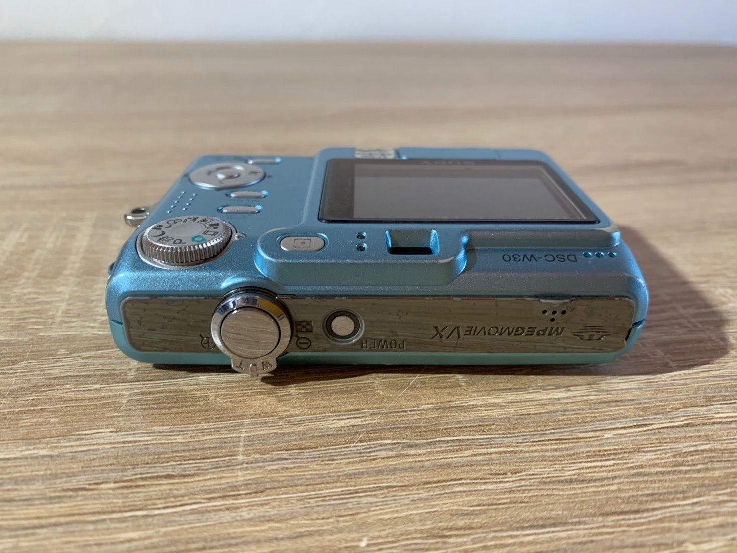 6800 Sony Cyber-shot DSC-W30 ブルー デジカメ - メルカリ