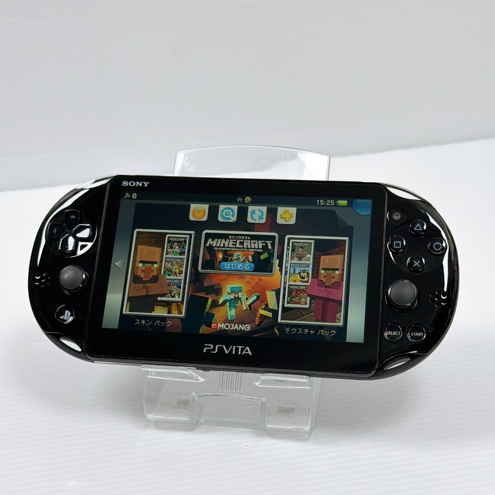 PSVITA PCH 2000 ブラック PlayStation Vita FW 3.74 遊べるセット ソニー プレイステーション