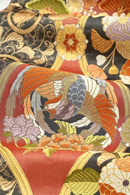 西陣織 袋帯 六通柄 綾錦織 西陣織 袋帯 六通柄 綾錦織 西陣織 袋帯 六通柄 綾錦織 - メルカリ