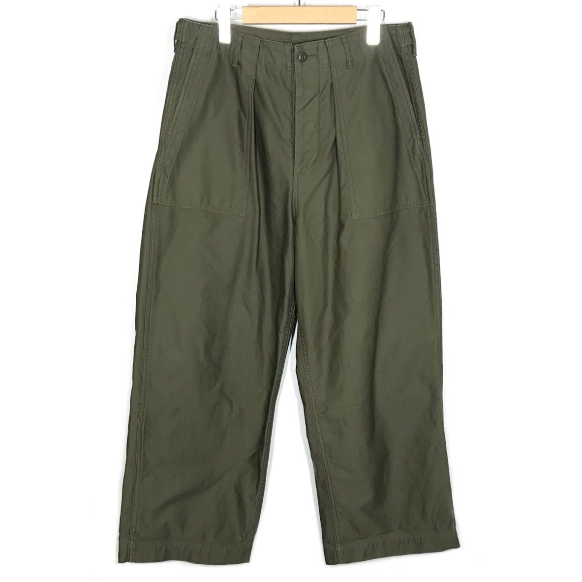 D C WHITE ディーシーホワイト Fatigue Pants パンツ 233852 オリーブ サイズ L 107