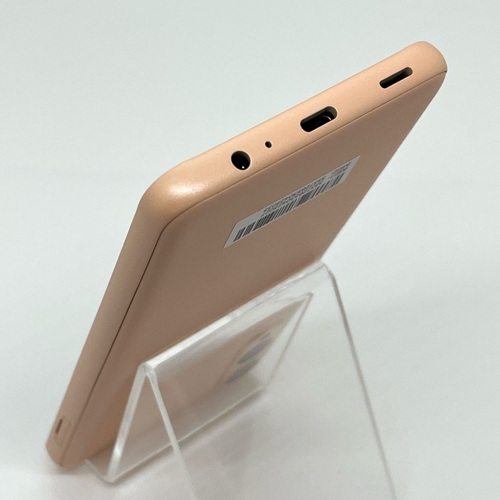 新品同様】充電サイクル0回 arrows We2 FCG02 ライトオレンジ au版 SIM