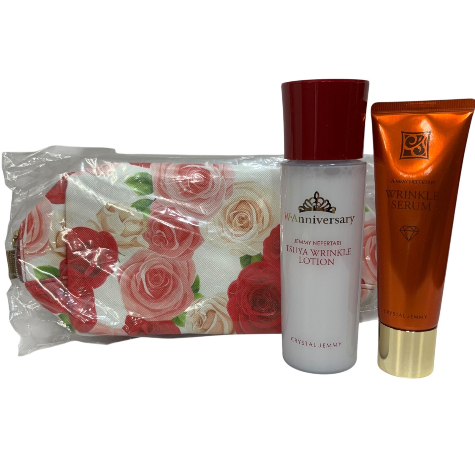 クリスタルジェミー ジェミーネフェルタリ リンクルセラムW増量 つや