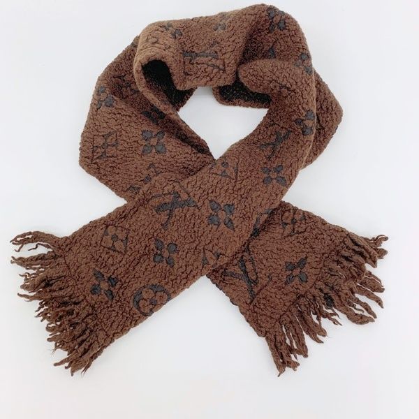 LOUIS VUITTON ルイヴィトン エシャルプ ロゴマニア モノグラム