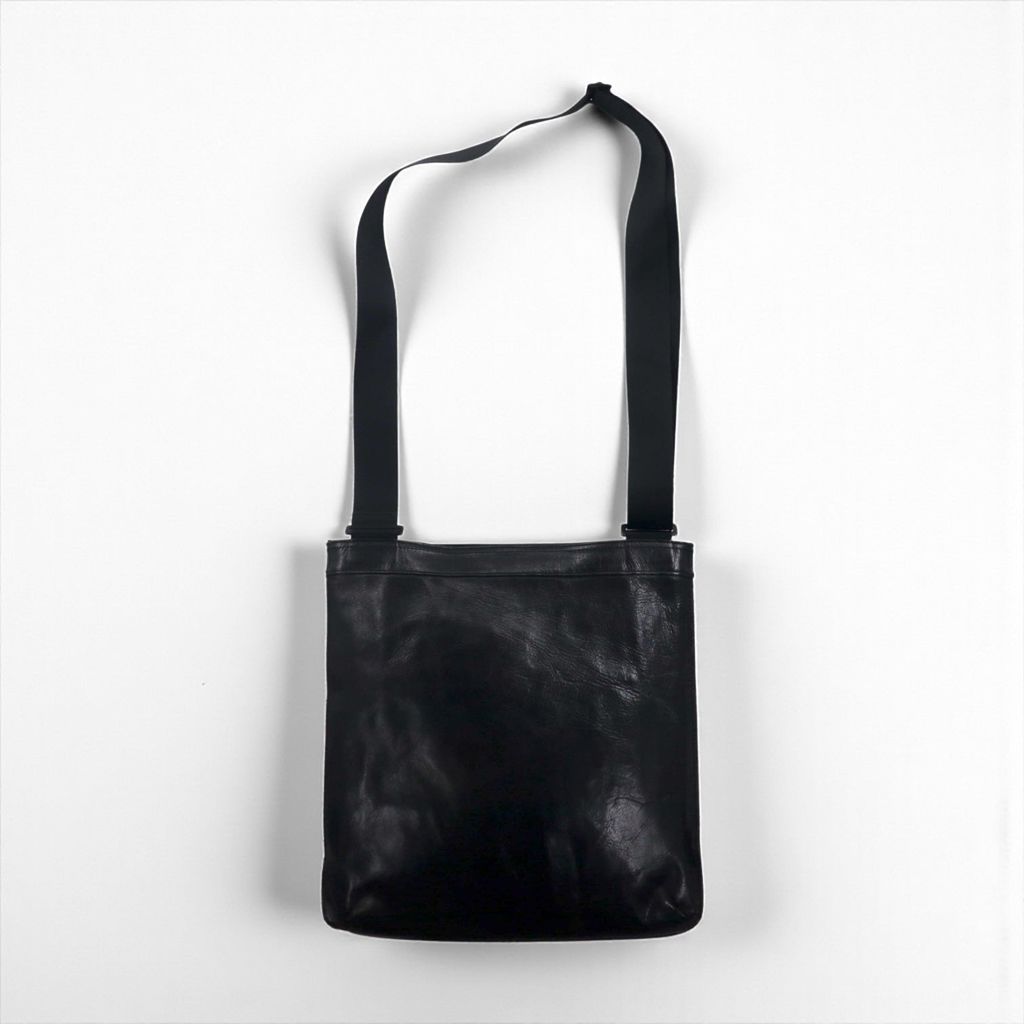 PORTER 吉田カバン オールレザー ショルダーバッグ サコッシュ ブラック レザー クロスボディ