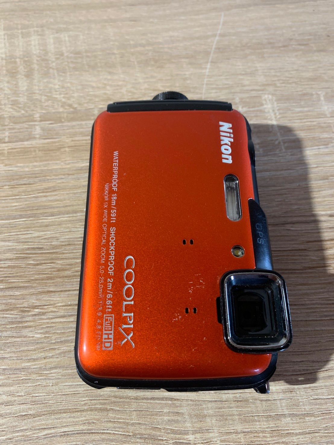 6802 Nikon COOLPIX AW110 オレンジ デジカメ - メルカリ