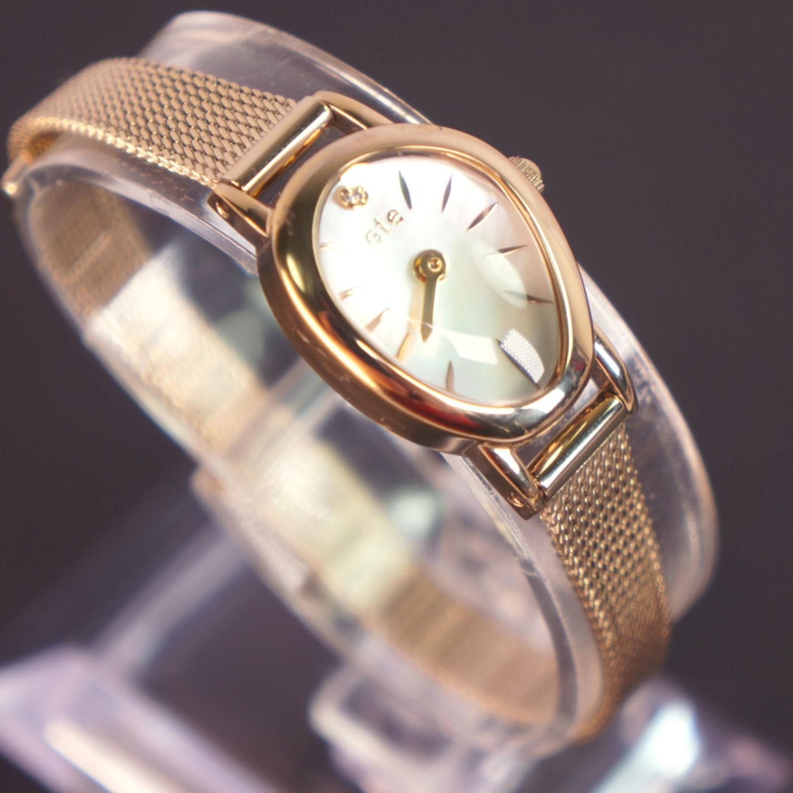 稼働美品】 ete ダイヤモンド ジェムフェイス イエローゴールド ケース