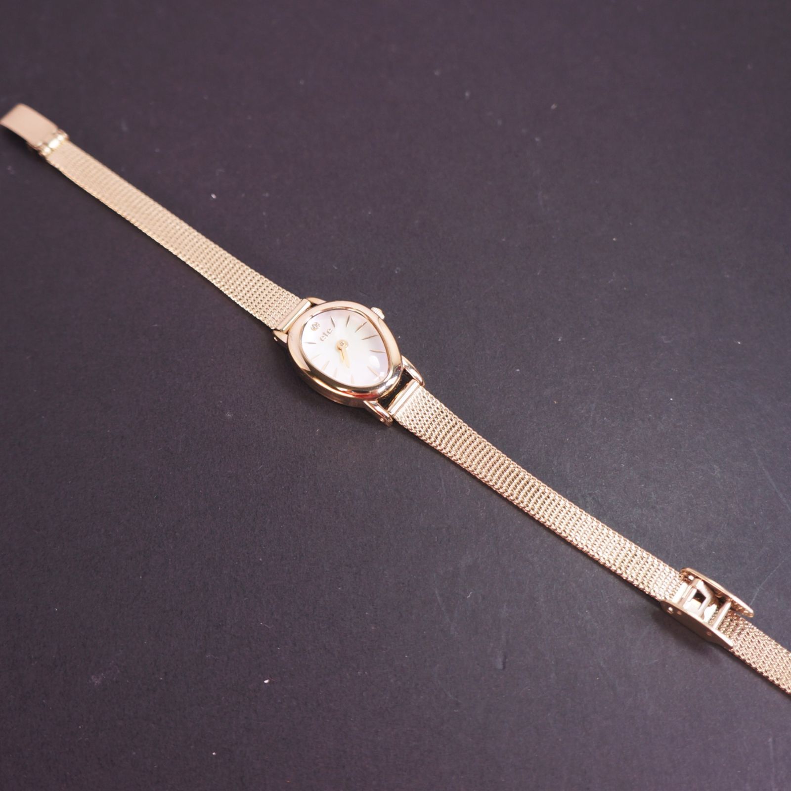 稼働美品】 ete ダイヤモンド ジェムフェイス イエローゴールド ケース