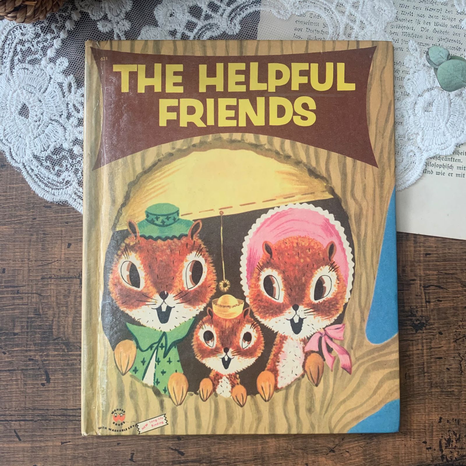 SALE】ヴィンテージ絵本 4冊セット レトロ ジャンクジャーナル素材