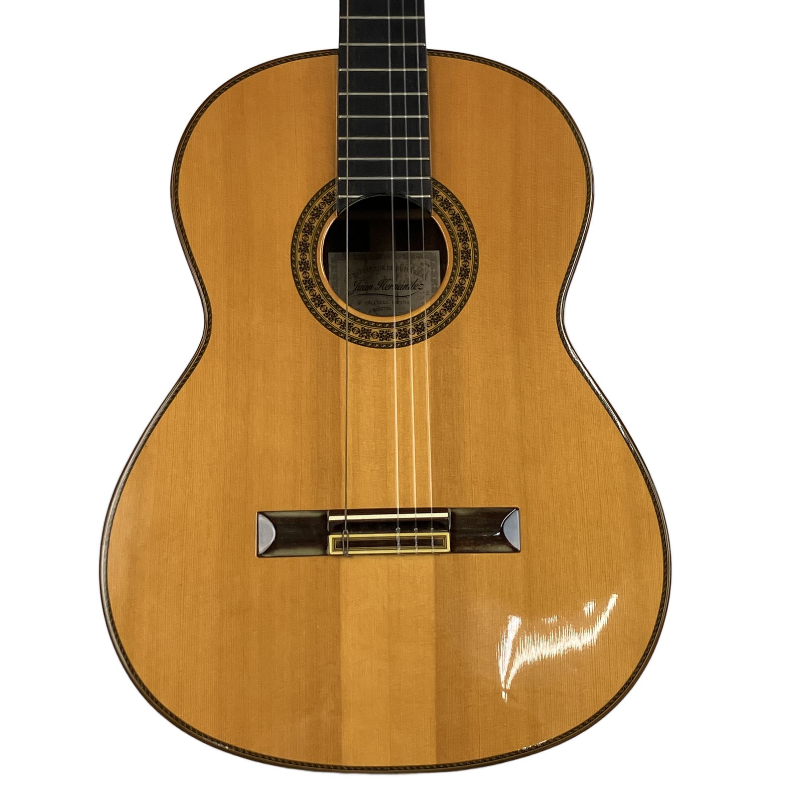 Juan Hernandez MAESTRO クラシックギター 松 ハカランダ 2007年製 ホアン エルナンデス 弦楽器