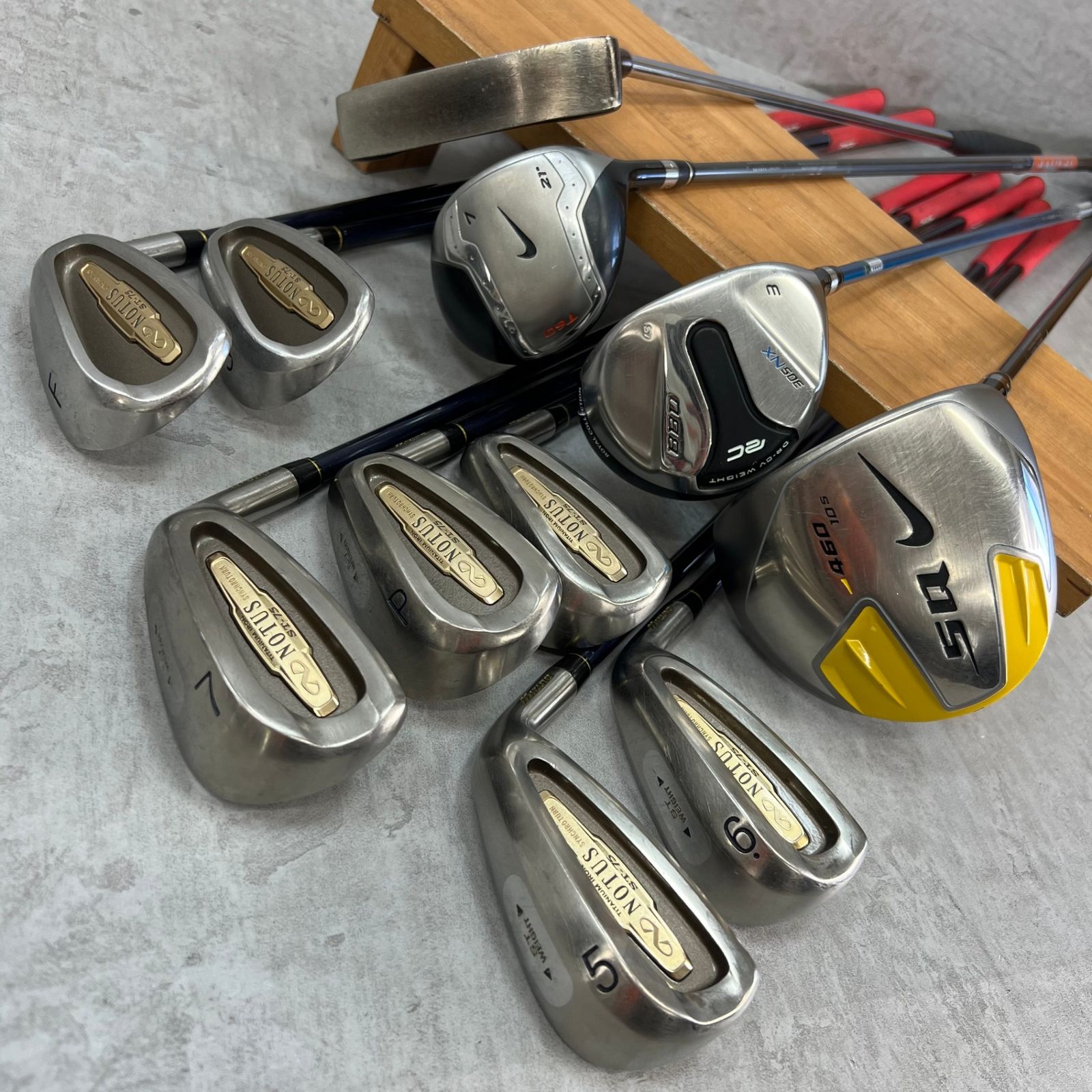 ナイキ ミズノ メンズゴルフ クラブセット 12本 右利き用 NIKE Mizuno