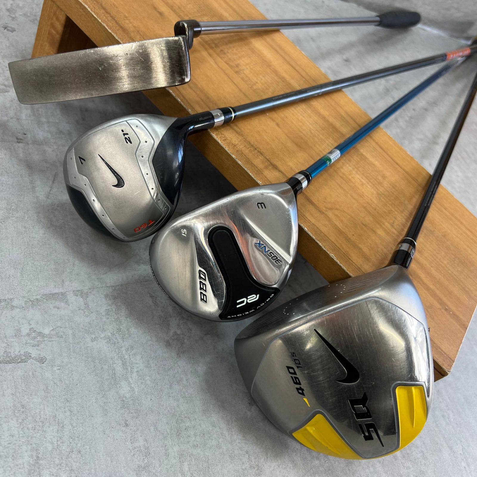 ナイキ ミズノ メンズゴルフ クラブセット 12本 右利き用 NIKE Mizuno