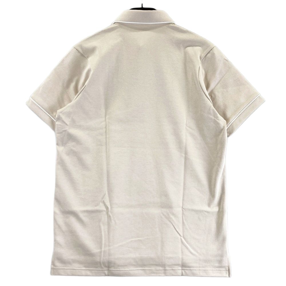 サイズ L MUNSING WEAR マンシングウェア 半袖ポロシャツ ベージュ系 ゴルフウェア メンズ ストスト