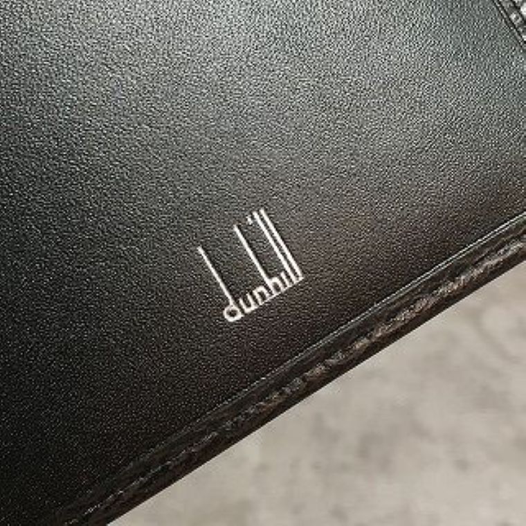 送料込み！ 極美品 dunhill 長財布 ブラック レザー アウトレット