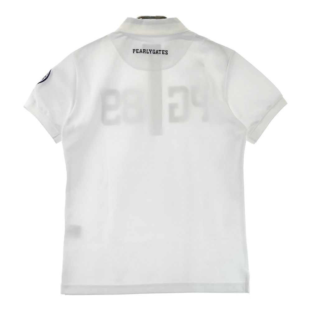 サイズ：4 PEARLY GATES パーリーゲイツ 半袖ポロシャツ ニコちゃん