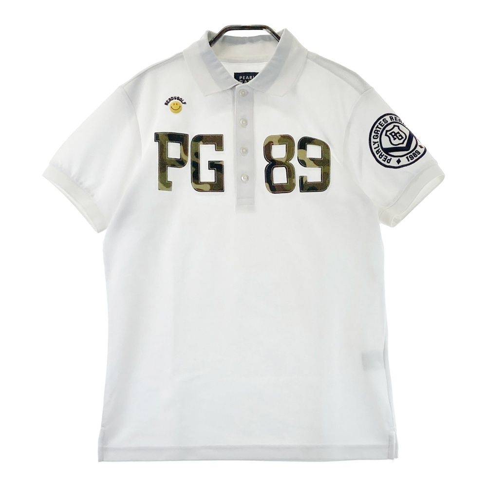 サイズ：4 PEARLY GATES パーリーゲイツ 半袖ポロシャツ ニコちゃん