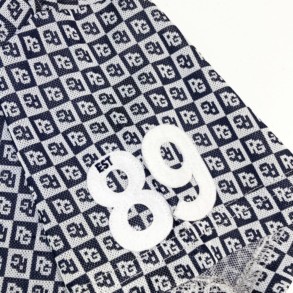 サイズ：0 PEARLY GATES パーリーゲイツ 半袖ポロシャツ ロゴ刺繍 ロゴ