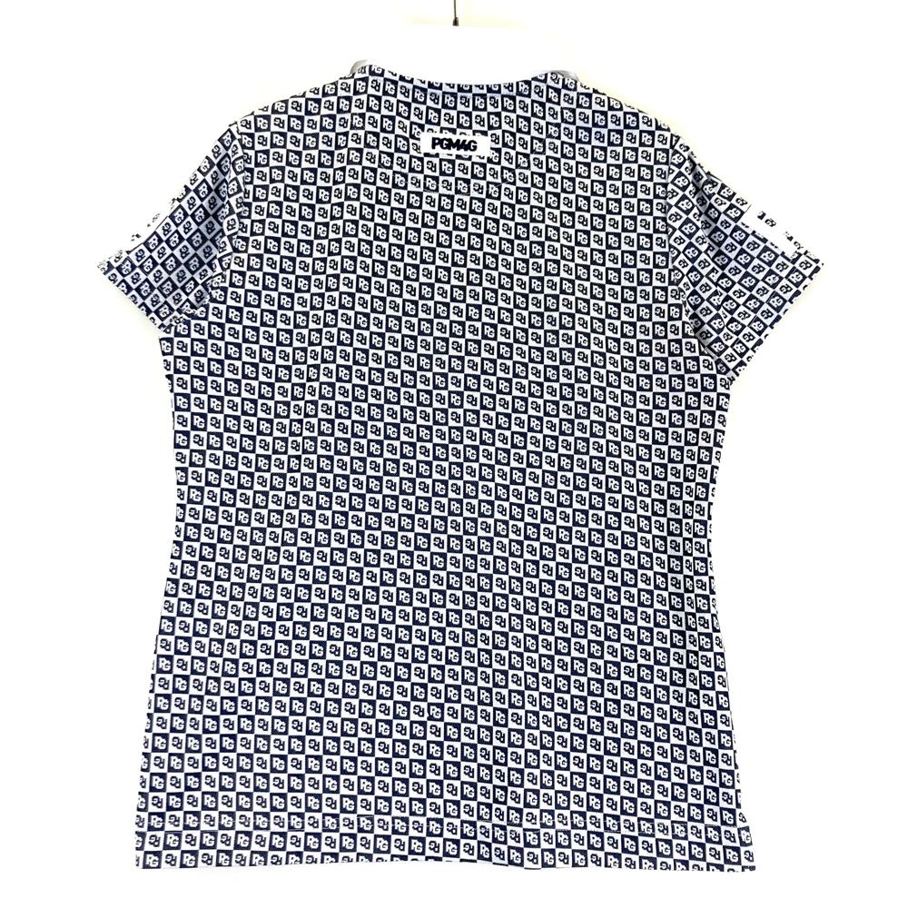 サイズ：0 PEARLY GATES パーリーゲイツ 半袖ポロシャツ ロゴ刺繍 ロゴ