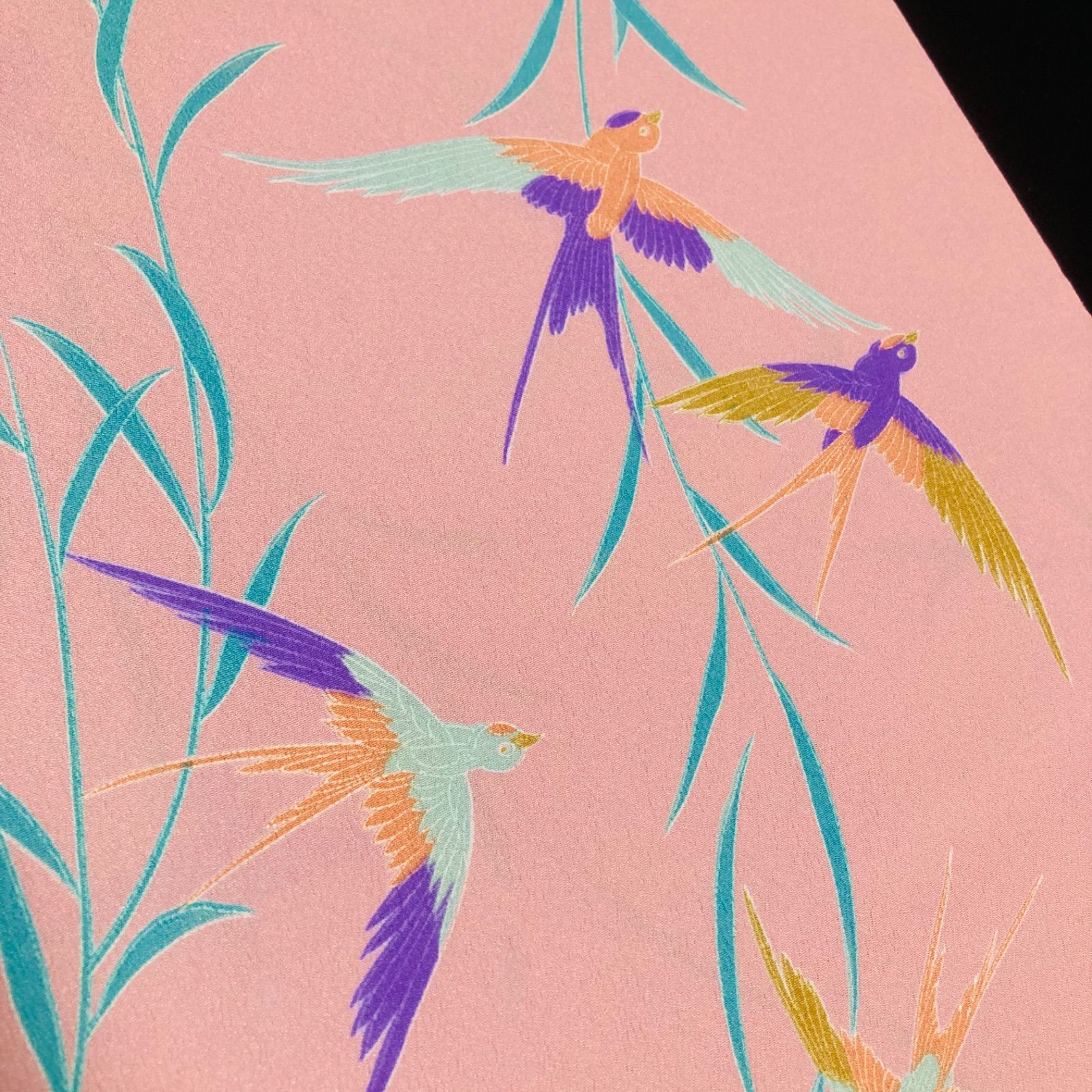 139◾️割と なポリエステル化繊着尺反物5点◾️