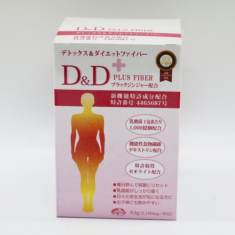 エコロインターナショナル D&D 3箱 エコロ・インターナショナル D&D PLUS FIBER ブラックジンジャー配合