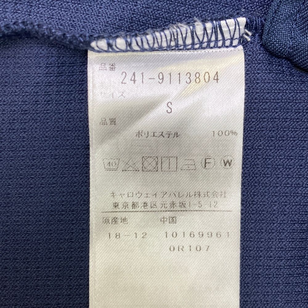 サイズ：S CALLAWAY キャロウェイ ハーフジップ 半袖ワンピース