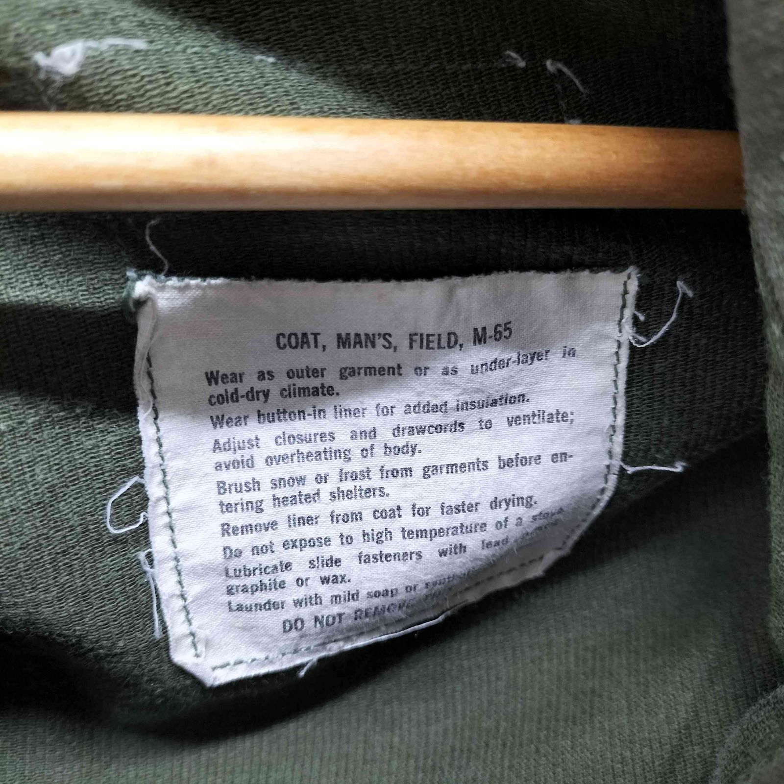 ユーエスアーミー U.S. ARMY アメリカ軍 M-65 フィールドジャケット