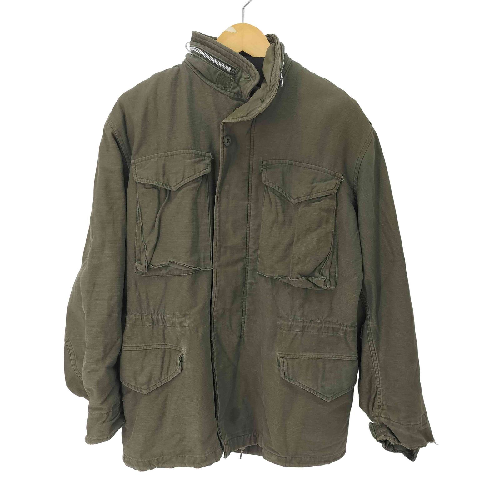 U.S. ARMY(ユーエスアーミー) アメリカ軍 M-65 フィールドジャケット  2nd EMARジップ COAT COLD WEATHER FIELD  メンズ 表記無 【中古】【ブランド古着バズストア】 ユーエスアーミー U.S. ARMY アメリカ軍 M-65 フィールドジャケット