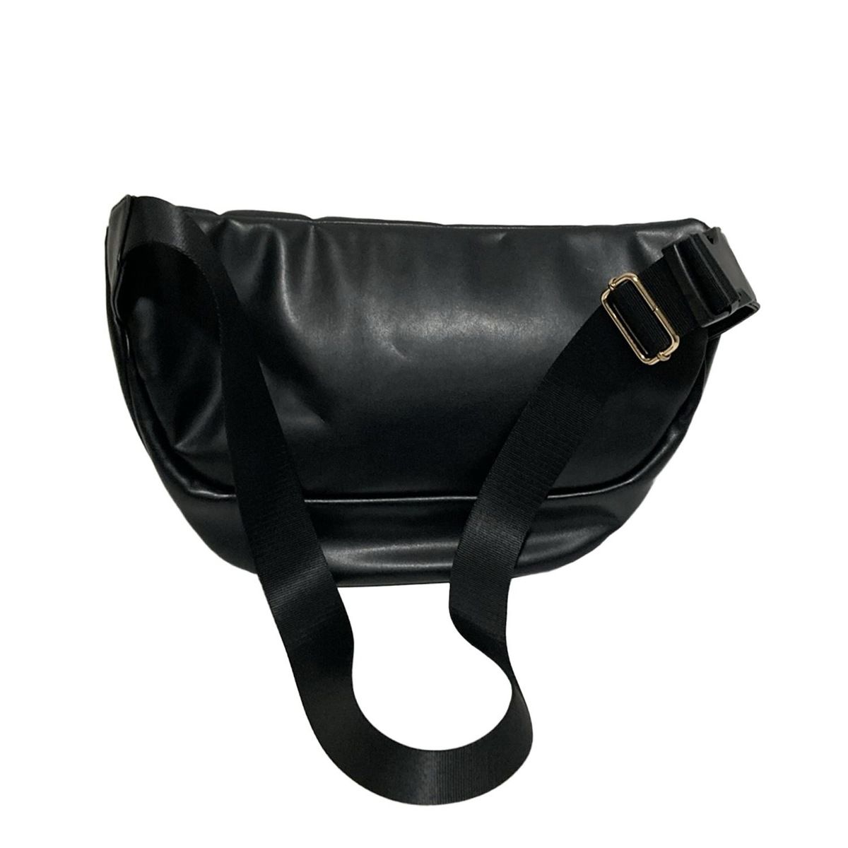 マリークワント ブラック ボディバッグ 合成皮革 マリークワント ブラック ボディバッグ 合成皮革