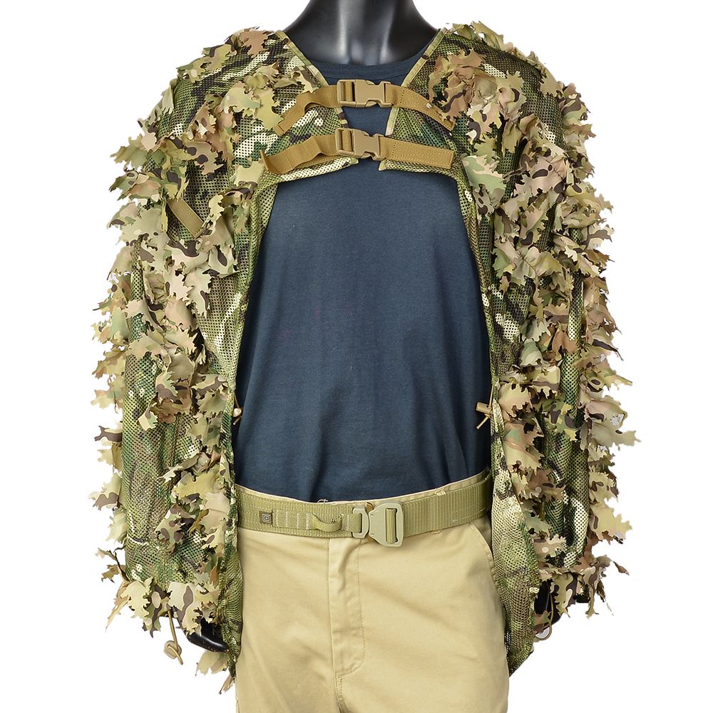 ハーフギリー 3 D Leaf ショルダーピース 2.0 バックル式 U 10 マルチカム L XLサイズ
