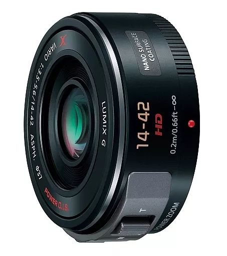 カメラ パナソニック 標準ズームレンズ LUMIX G X VARIO PZ 14 42 mm F 3 5 6 ASPH POWER O I S ブラック H PS 14042 K