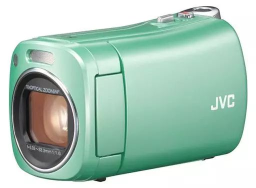 カメラ JVC ビデオカメラ BabyMovie ハイビジョンメモリームービー Everio グリーン GZ N 1 G