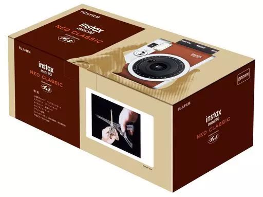 カメラ 富士フイルム インスタントカメラ チェキ instax mini 90 ネオクラシック ブラウン BROWN
