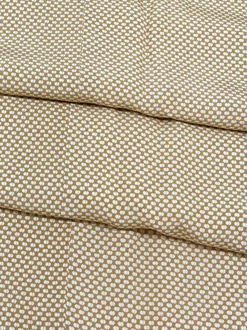 着物衿コート 道中着 正絹 躾糸付き A 093