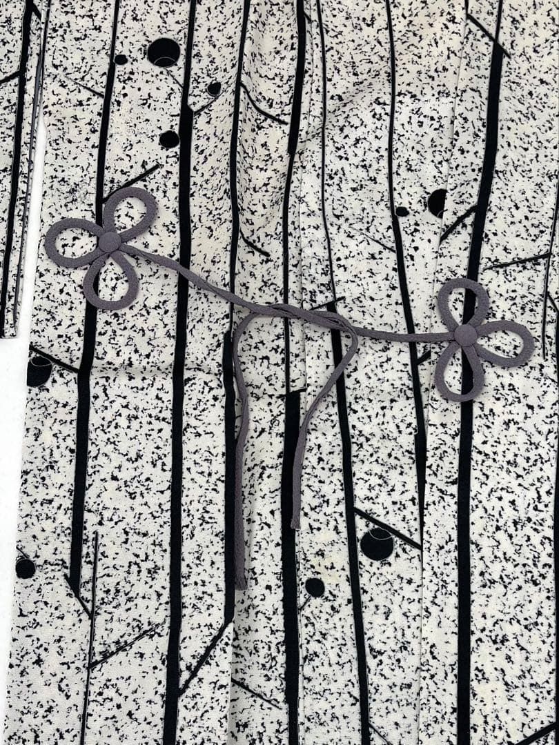  道中着 広衿 正絹 躾糸付き A 092 羽織 着物 浴衣