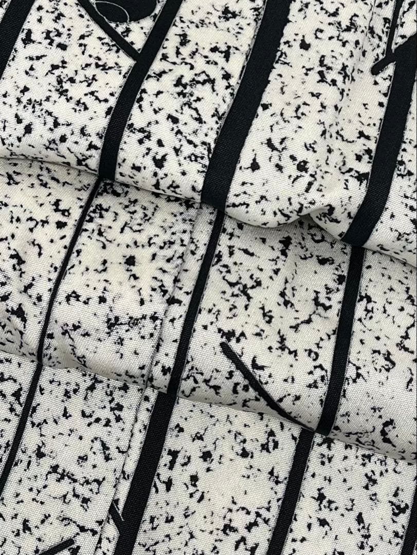 道中着 広衿 正絹 躾糸付き A 092