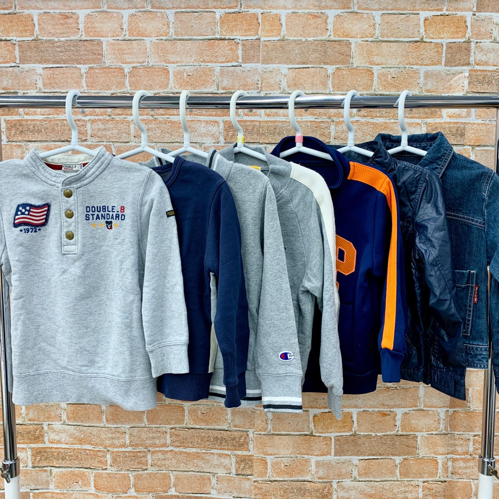 子供服/キッズ 服まとめ売り16点 男の子 110/120㎝ adidas/PUMA/Back