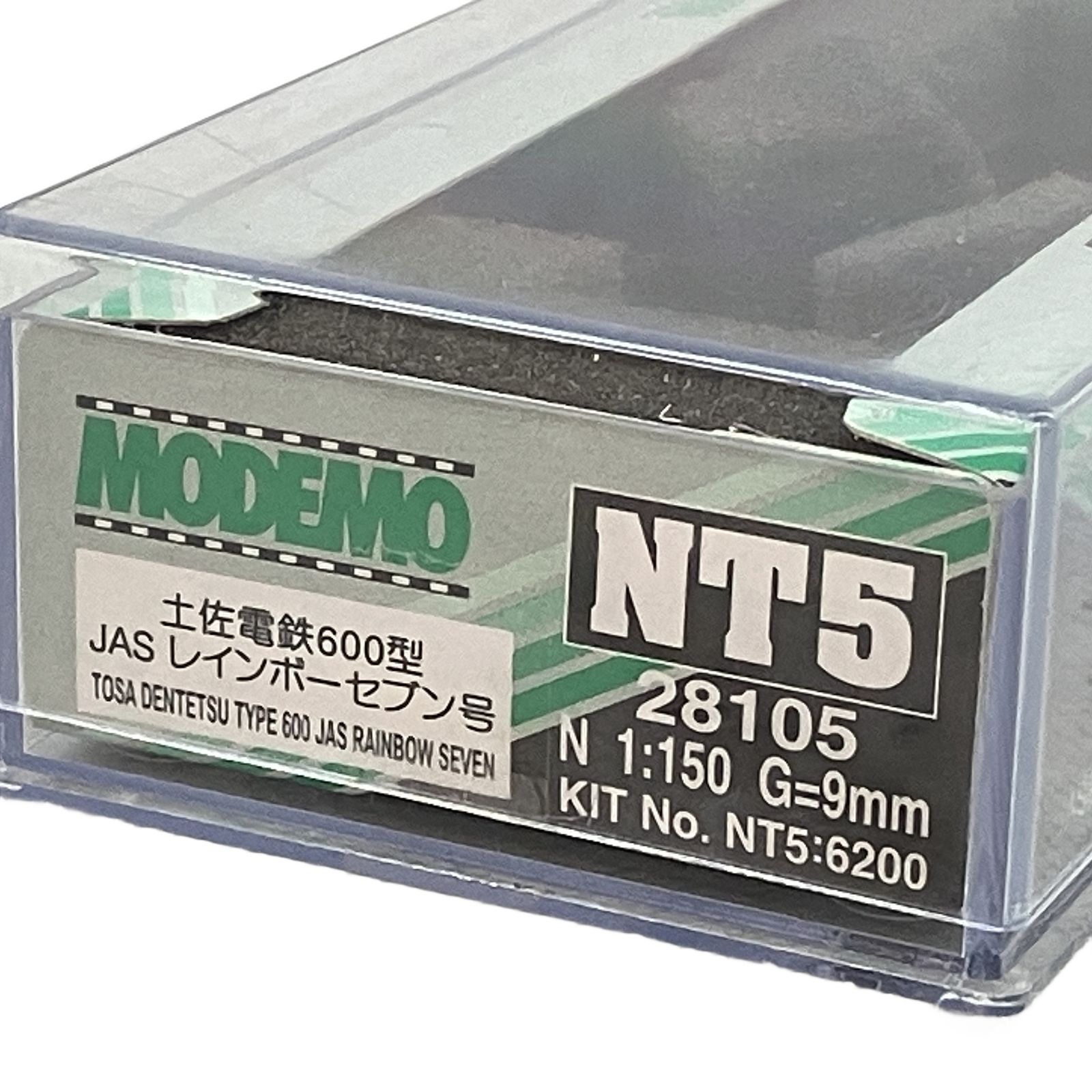 MODEMO NT5 土佐電鉄 600型 JAS レインボーセブン号 モデモ Nゲージ