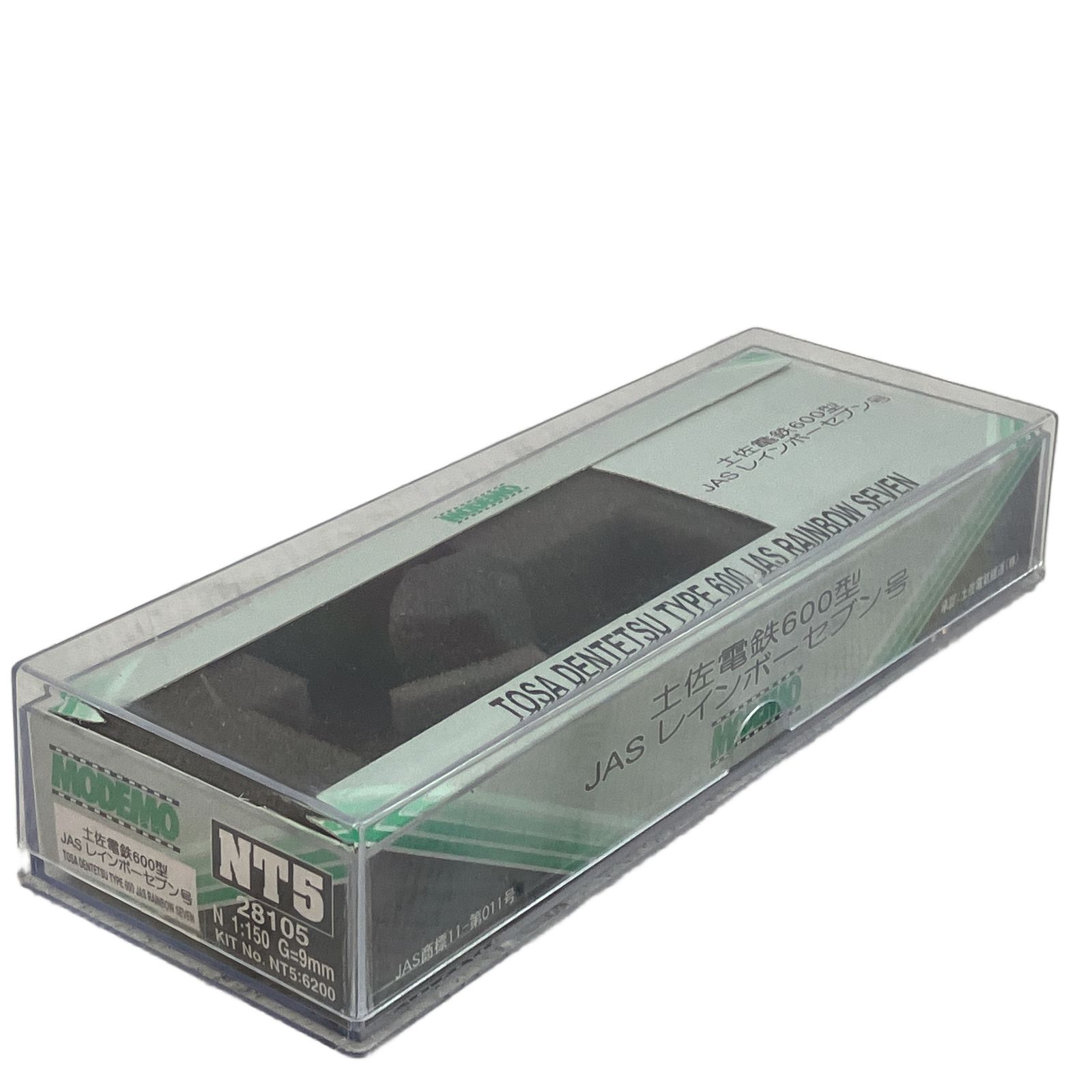 MODEMO NT5 土佐電鉄 600型 JAS レインボーセブン号 モデモ Nゲージ