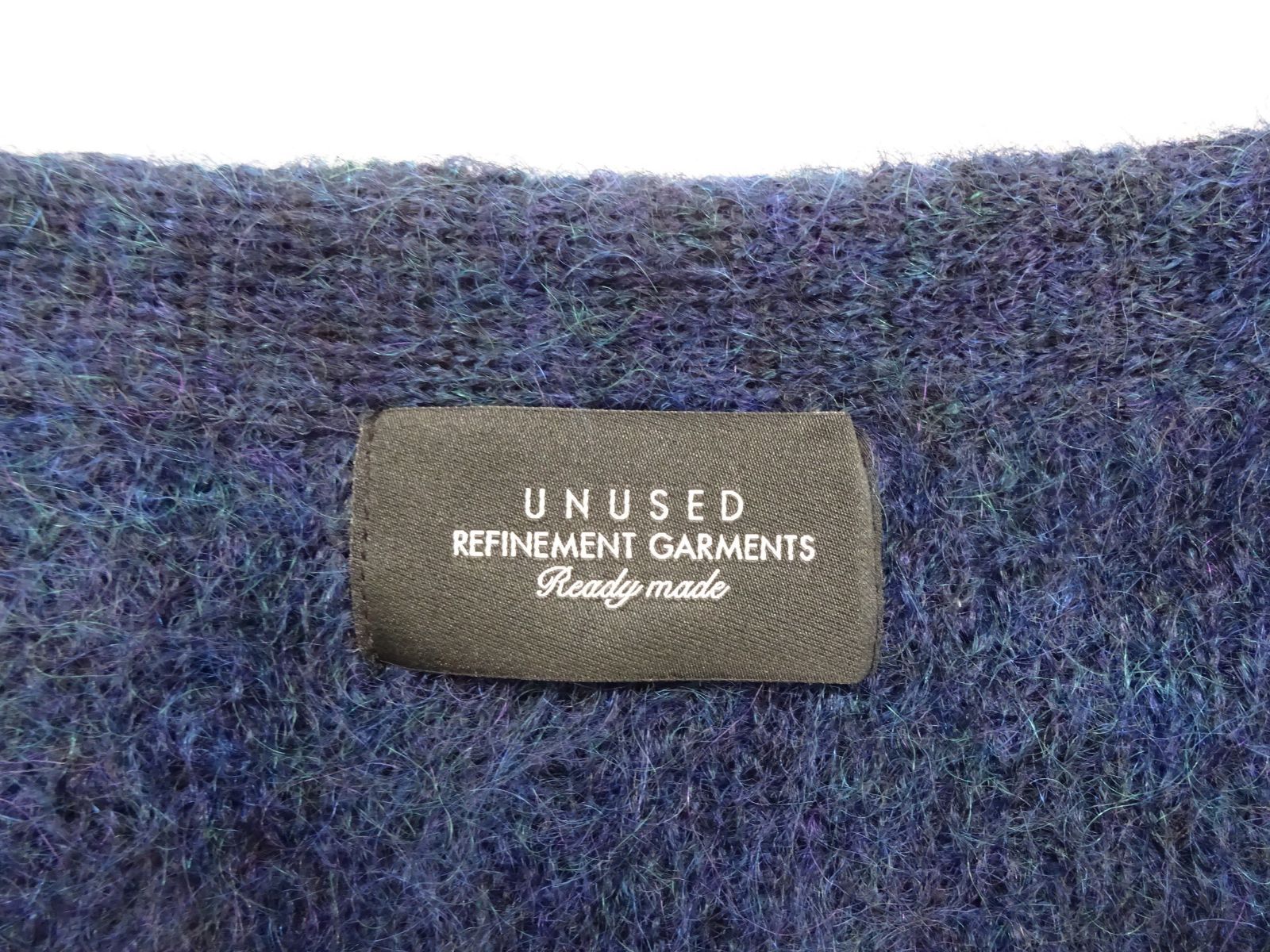 22AW アンユーズド UNUSED モヘア ニット カーディガン サイズ4