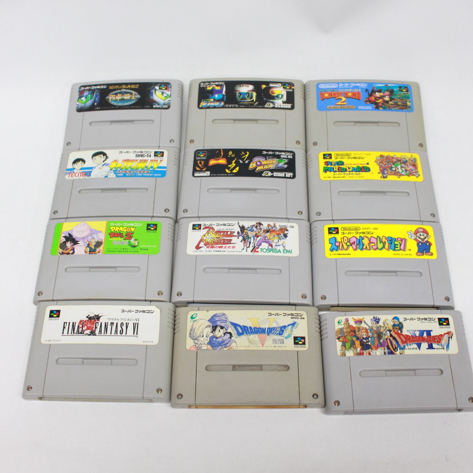 ☆1524 Nintendo スーパーファミコン ソフト まとめ売り ジャンク