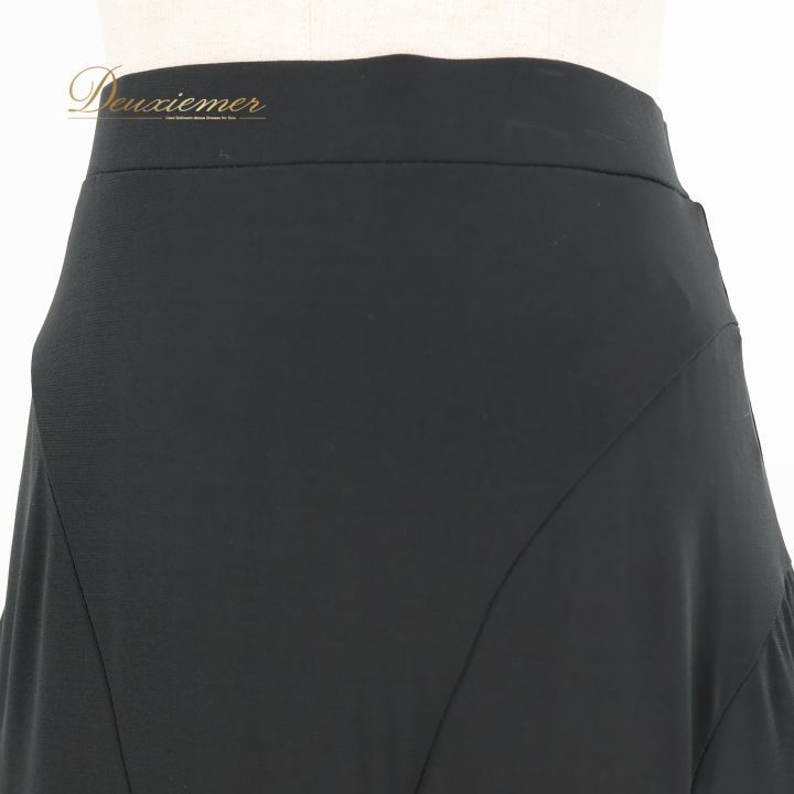 社交ダンス 衣装 スカート ブラック系 チャコットロイヤルダンス