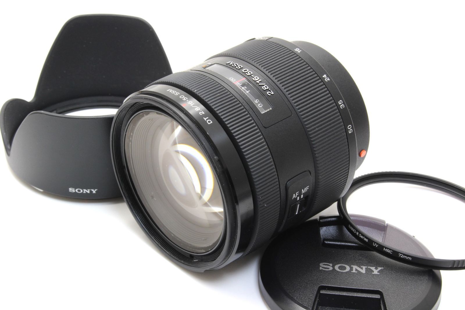 B+ (並品) SONY ソニー DT 16-50mm F2.8 SSM 一眼レフ用SONYαマウント