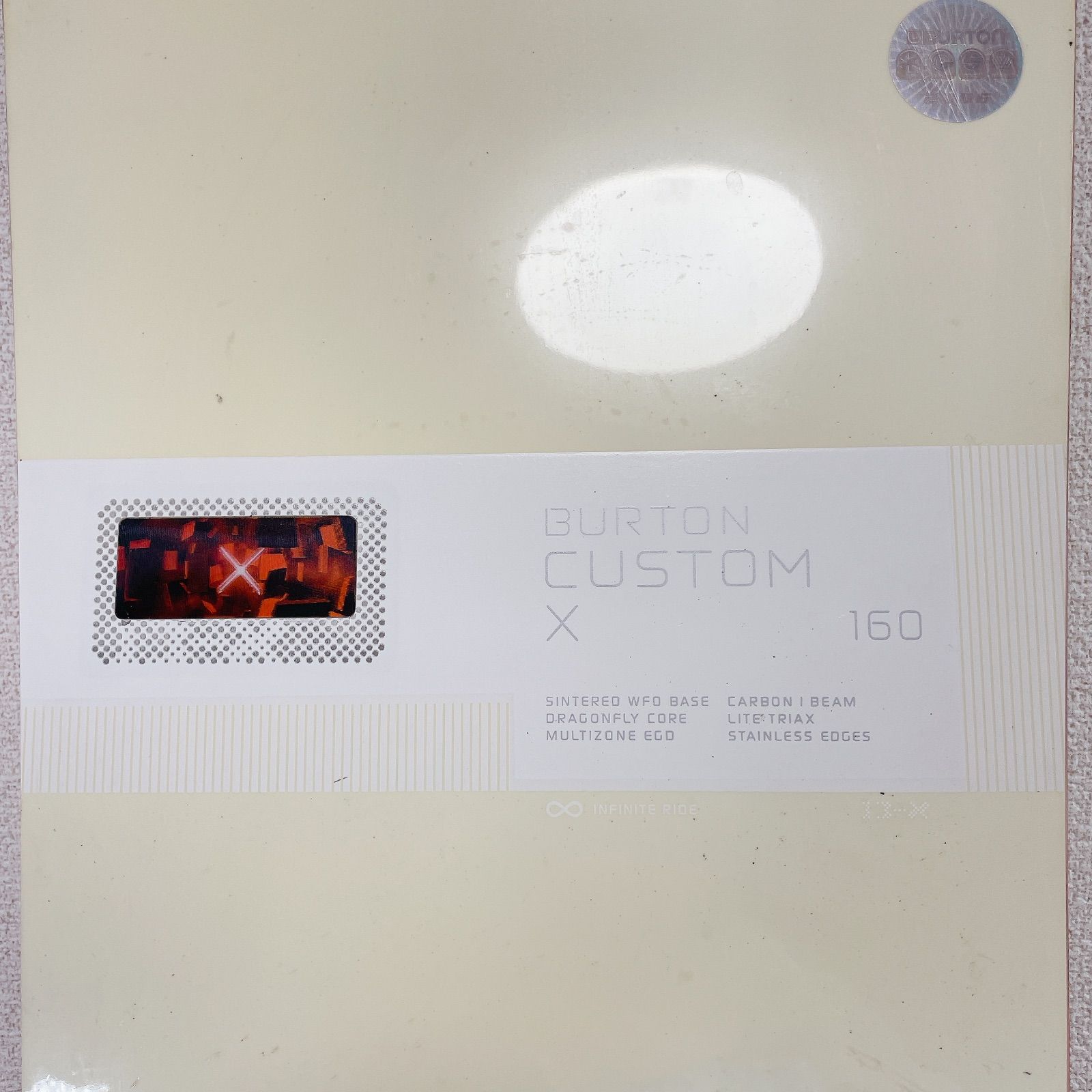 BURTON custom X 160cm スノボ 最上モデル】BURTON customX 160cm