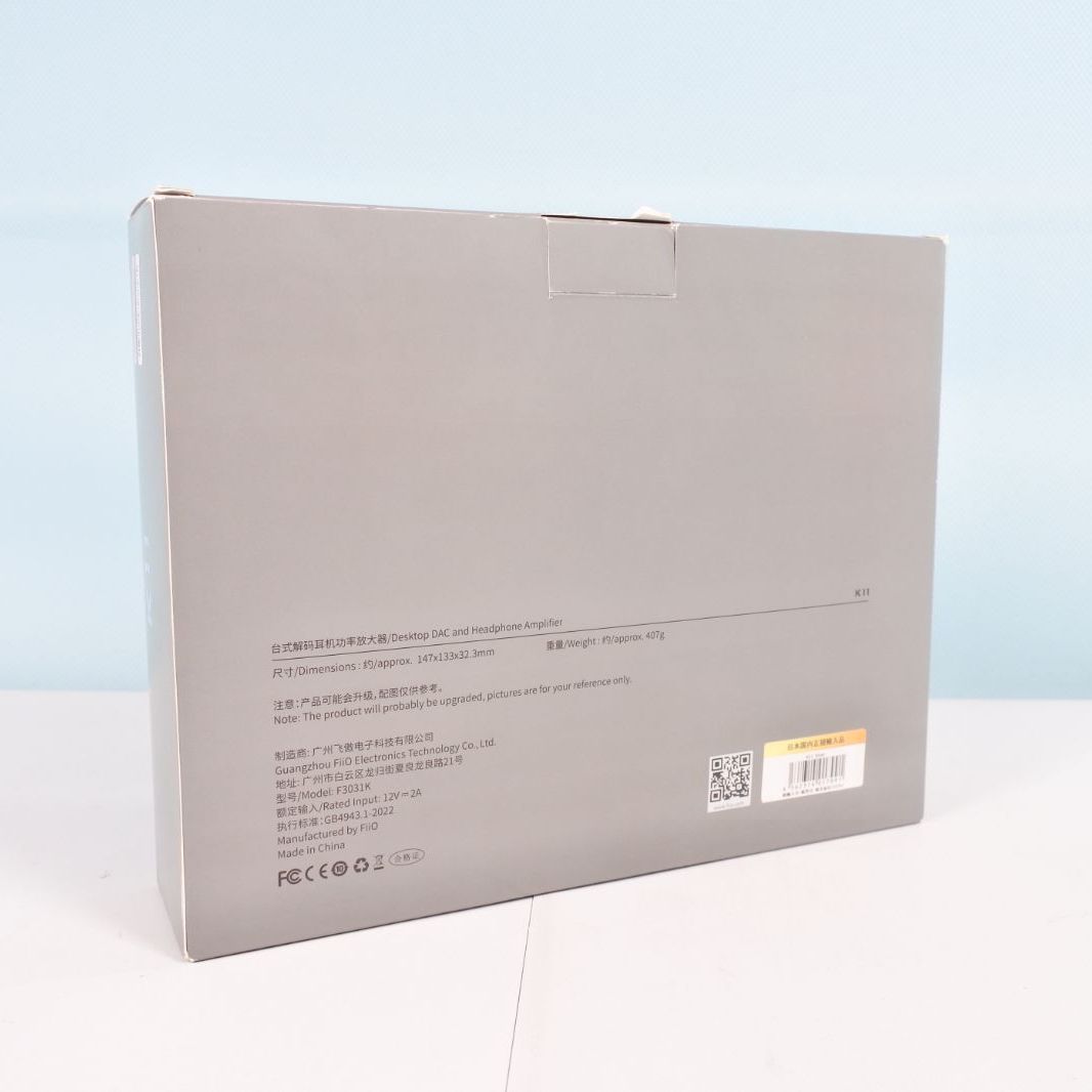 大清水46 1 1203 FiiO K 11 デスクトップ DAC ヘッドホンアンプ シルバー