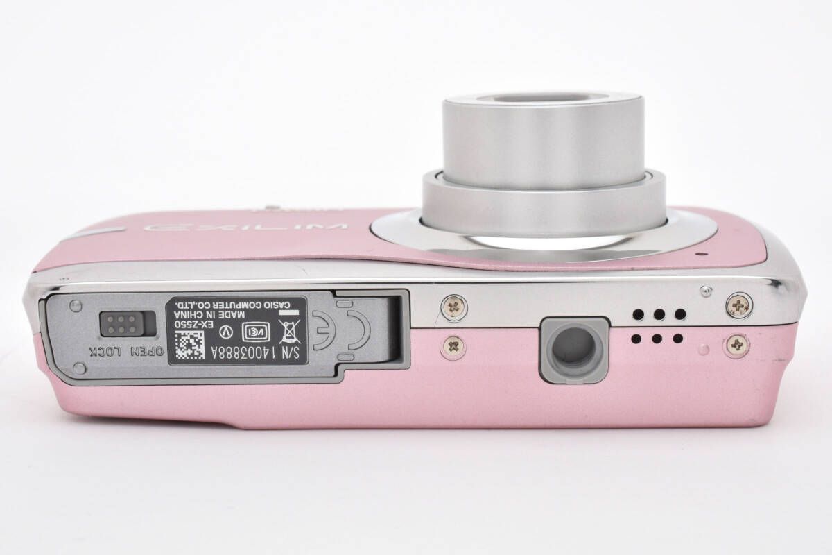 カメラ ☆良品☆カシオ CASIO EXILM EX-Z550 ピンク☆ Y1320 #3860