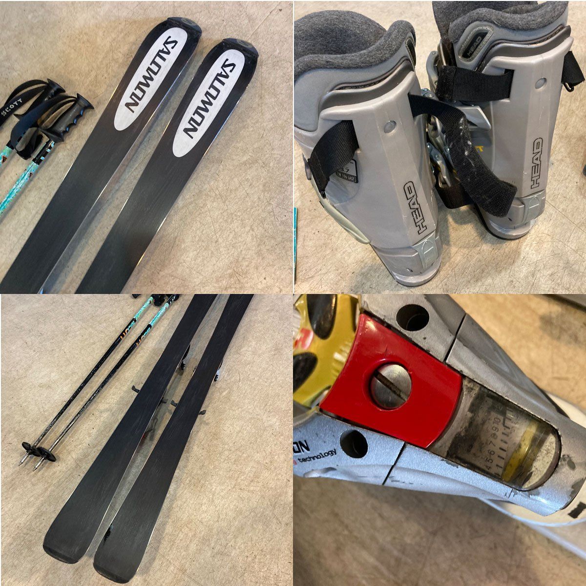 中古 ○ Salomon/サロモン○ カービングスキー axecleaver 10 152cm