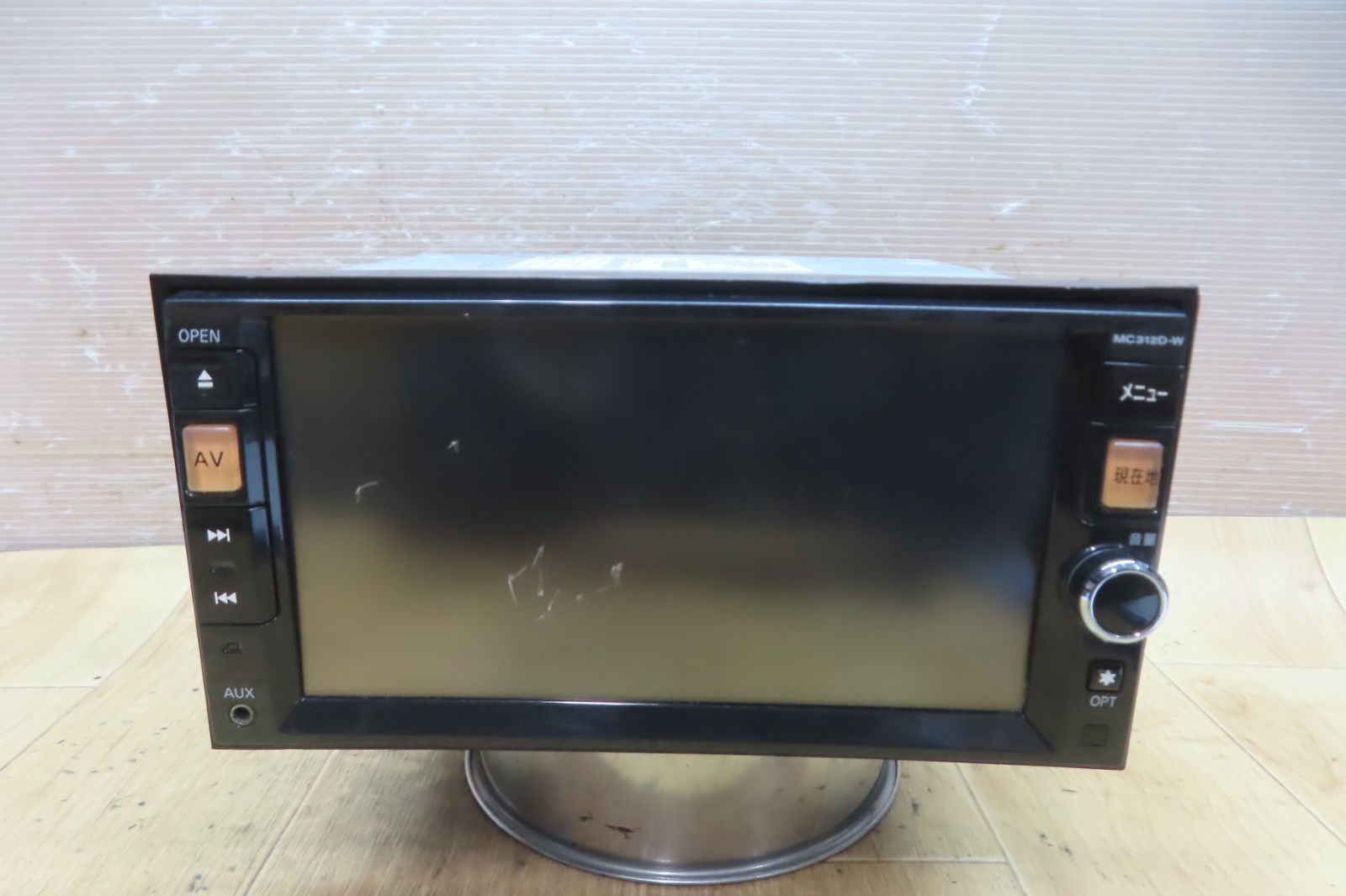 ☆F4906/日産純正 MC312D-W メモリーナビ 地図2015年 Bluetooth内蔵